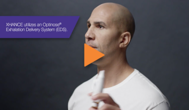 Video of the mechanism of delivery in action using the Exhalation Delivery System