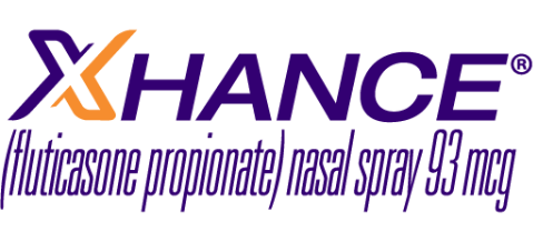XHANCE® (fluticasone propionate) nasal spray 93 mcg logo